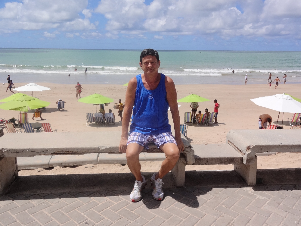 Joaquim em Recife (PE), cidade aonde mora.